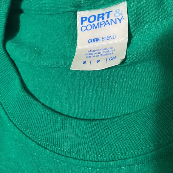 Sooubway Green Crew Neck Short Sleeve Shirt Size S - Picture 4 of 5